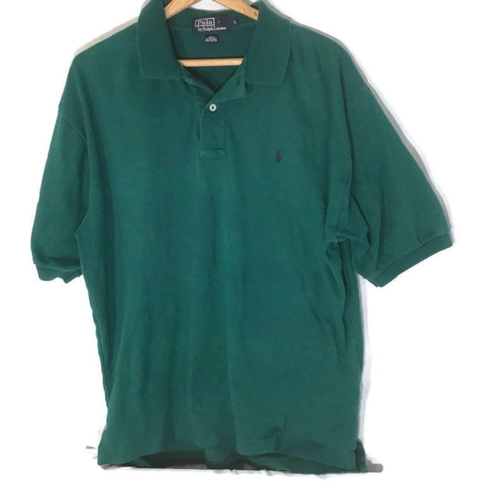 Green Polo Ralph Lauren Large Atlantic Stereo